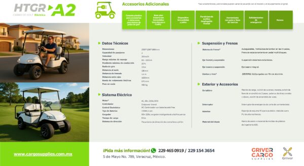 CARRITO DE GOLF ELECTRICO - Imagen 5