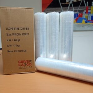 Rollo de Película elástica Cal. 50 alto 48 cm x 305 m (1,000 ft)